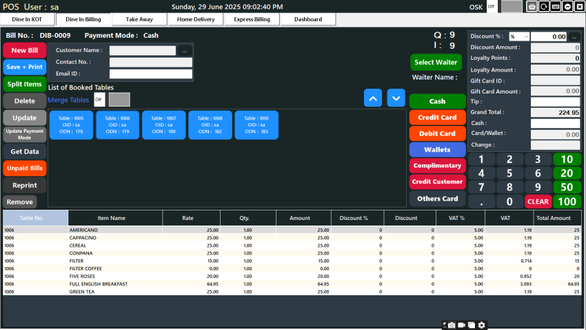 RestPOS (Restaurant POS)